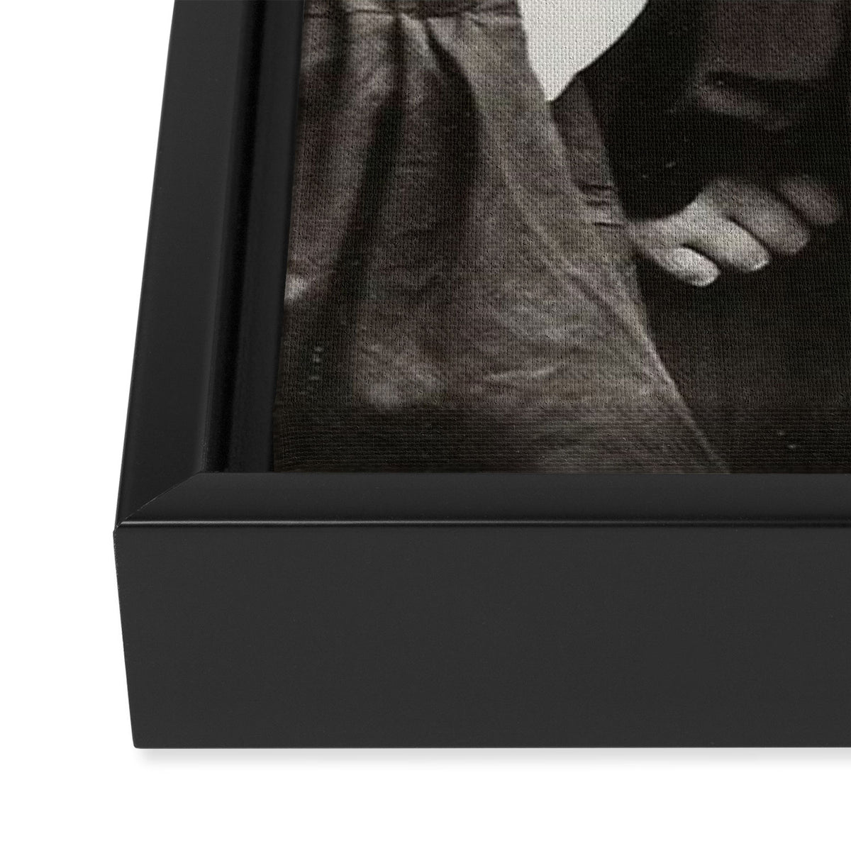 Nuns Smoking Framed Canvas Print Gallery Image 3