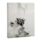 Sesshu Toyo Haboku - Sansui Landscape Canvas Print Gallery Image 6