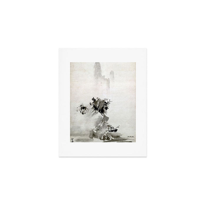 Sesshu Toyo Haboku - Sansui Landscape Art Print Gallery Image 1