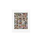 Sistine Chapel Ceiling Michelangelo Art Print Gallery Image 1