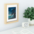 Spring Moon At Ninomiya Beach By Kawase Hasui Framed Art Print Gallery Image 2