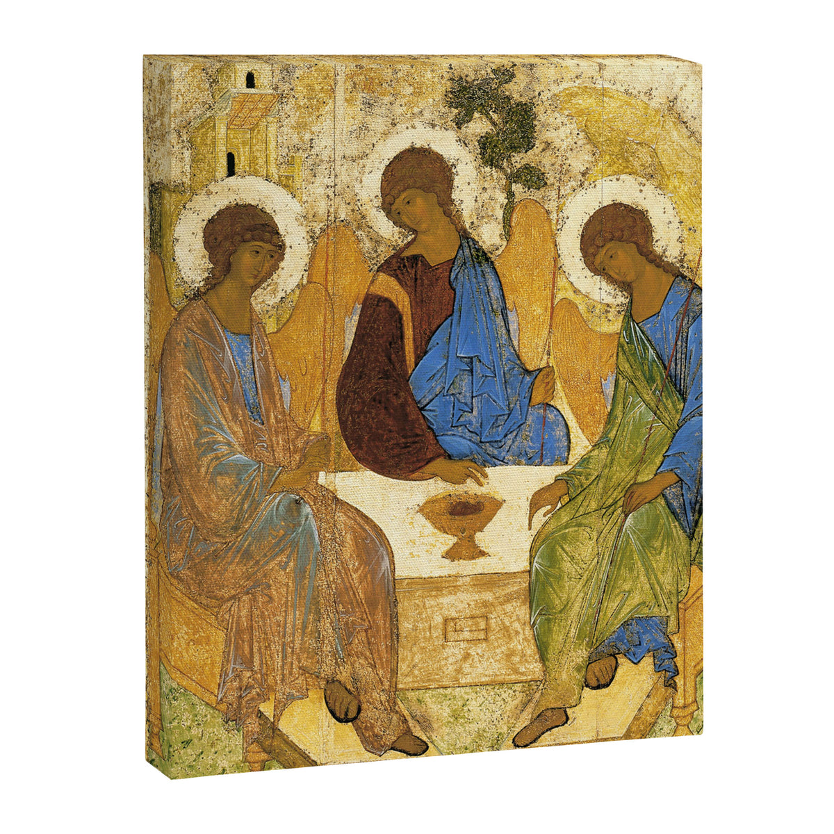 The Holy Trinity By Andrei Rublev Canvas Print Gallery Image 6