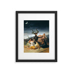 The Sabbath of Witches Goya Painting Framed Art Print Gallery Image 5