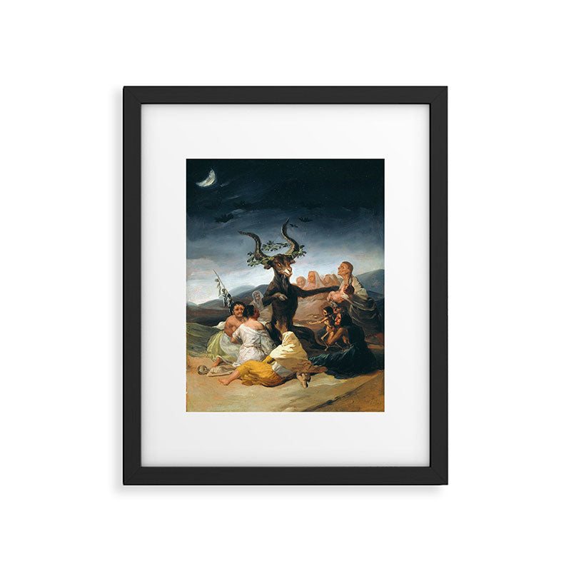 The Sabbath of Witches Goya Painting Framed Art Print Gallery Image 5