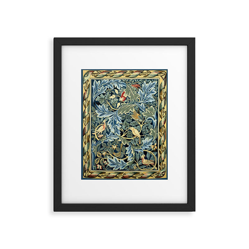 William Morris Birds and Acanthus Framed Art Print Gallery Image 4