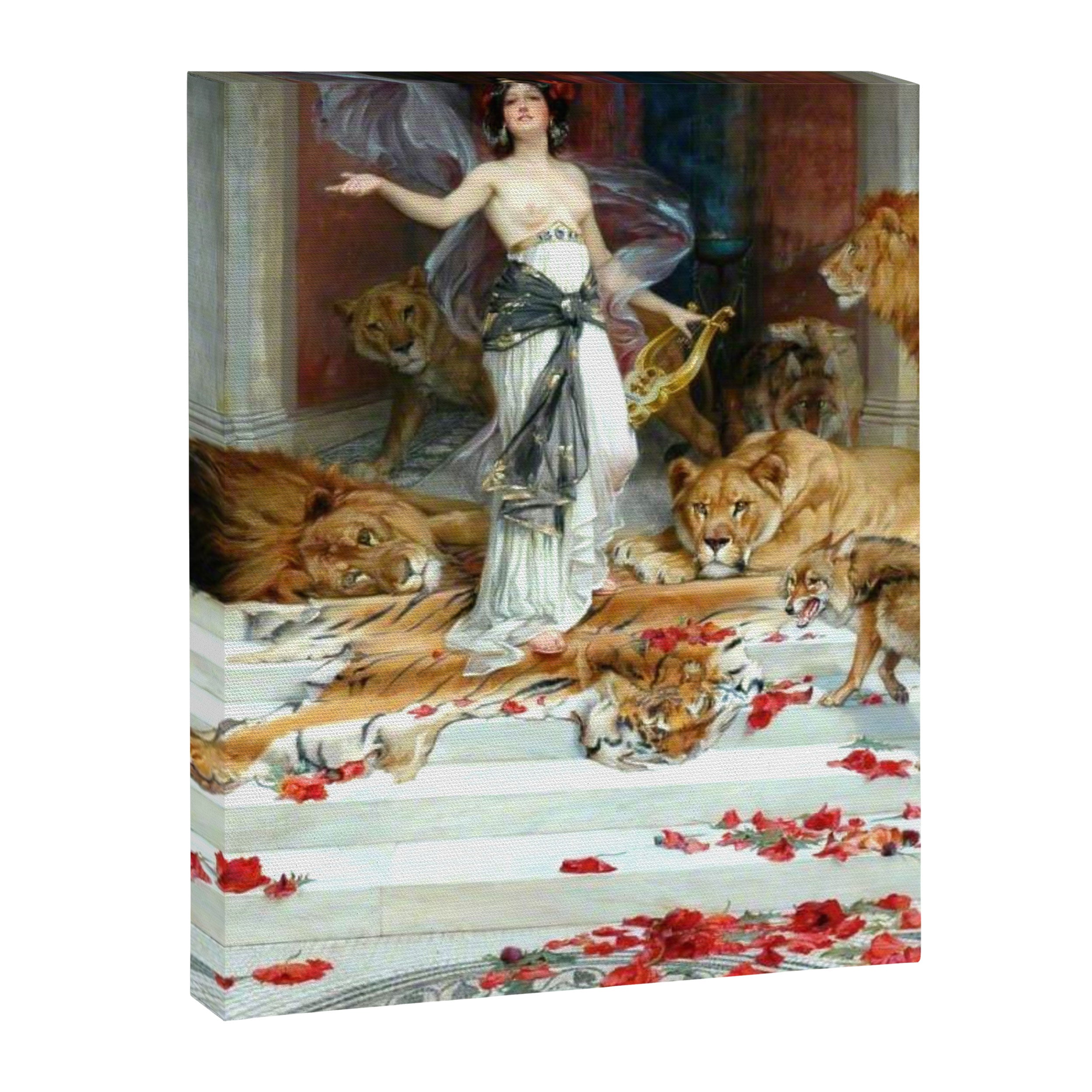 Wright Barker Circe Nyph Goddess Of Magic Witch Enchantress Turn Men Into Animals Canvas Print Gallery Image 6