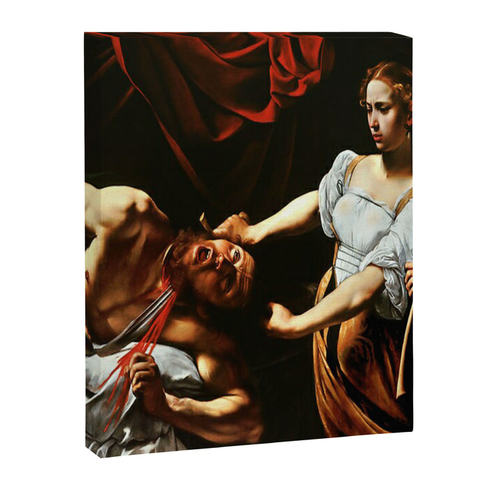 Caravaggio - Judith Beheading Holofernes Canvas Print Gallery Image 1