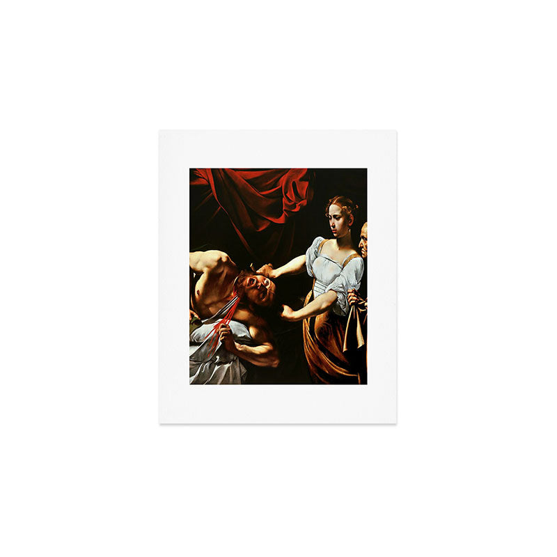 Caravaggio - Judith Beheading Holofernes Art Print Gallery Image 1