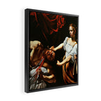 Caravaggio - Judith Beheading Holofernes Framed Canvas Print Gallery Image 2