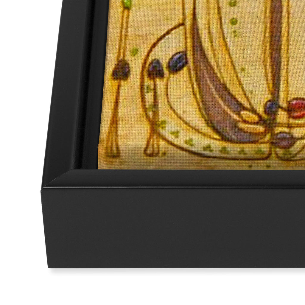 Charles Rennie Mackintosh , The Wassail , 1900 Framed Canvas Print Gallery Image 3