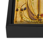 Charles Rennie Mackintosh , The Wassail , 1900 Framed Canvas Print Gallery Image 3