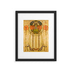 Charles Rennie Mackintosh , The Wassail , 1900 Framed Art Print Gallery Image 6