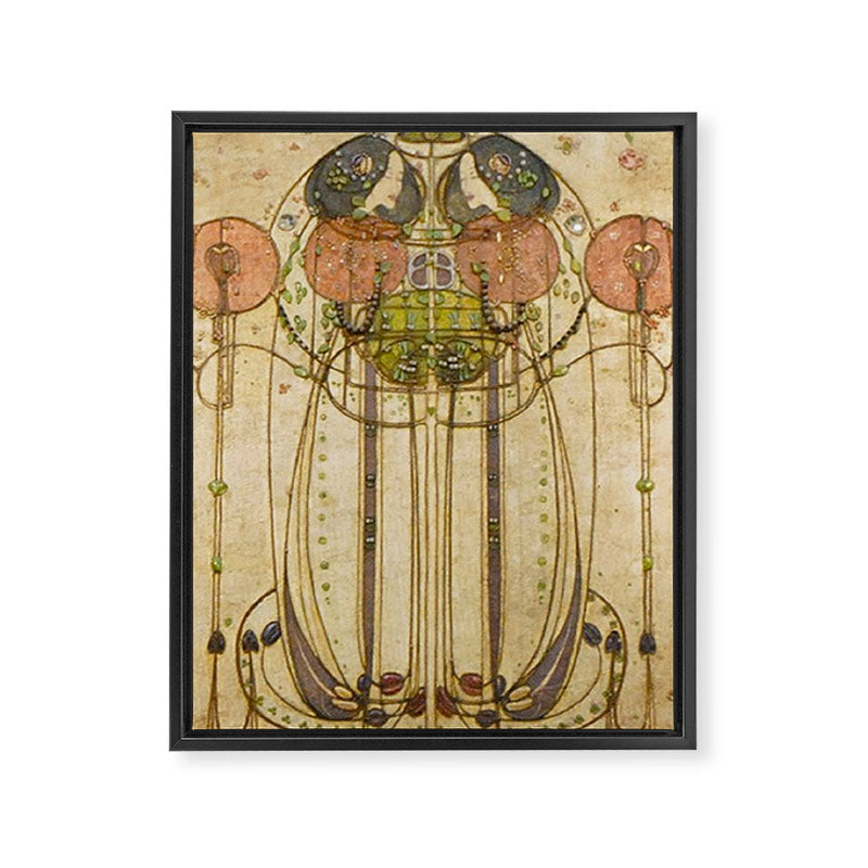Charles Rennie Mackintosh , The Wassail  Framed Canvas Print Gallery Image 8