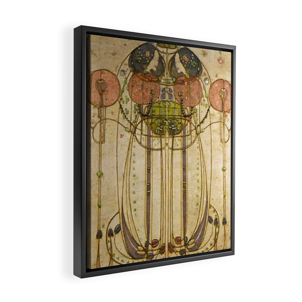 Charles Rennie Mackintosh , The Wassail  Framed Canvas Print Gallery Image 2