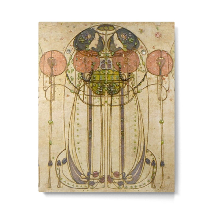 Charles Rennie Mackintosh , The Wassail  Metal Print Gallery Image 1