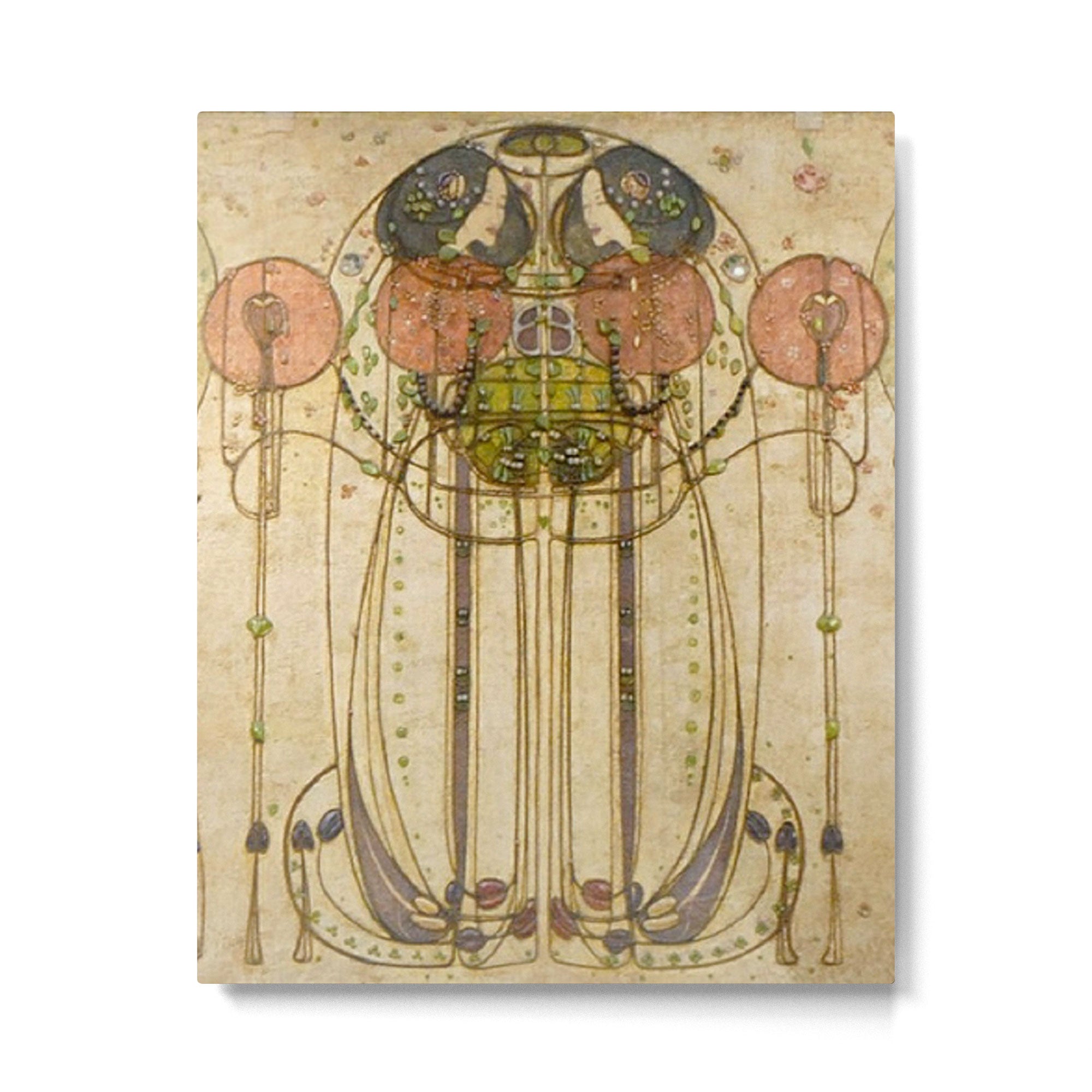 Charles Rennie Mackintosh , The Wassail  Metal Print Gallery Image 6