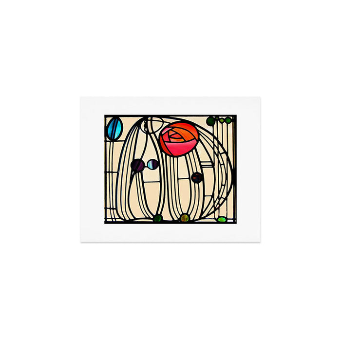 Charles Rennie Mackintosh window Art Print Gallery Image 1