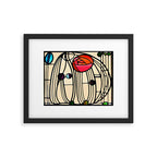 Charles Rennie Mackintosh window Framed Art Print Gallery Image 4