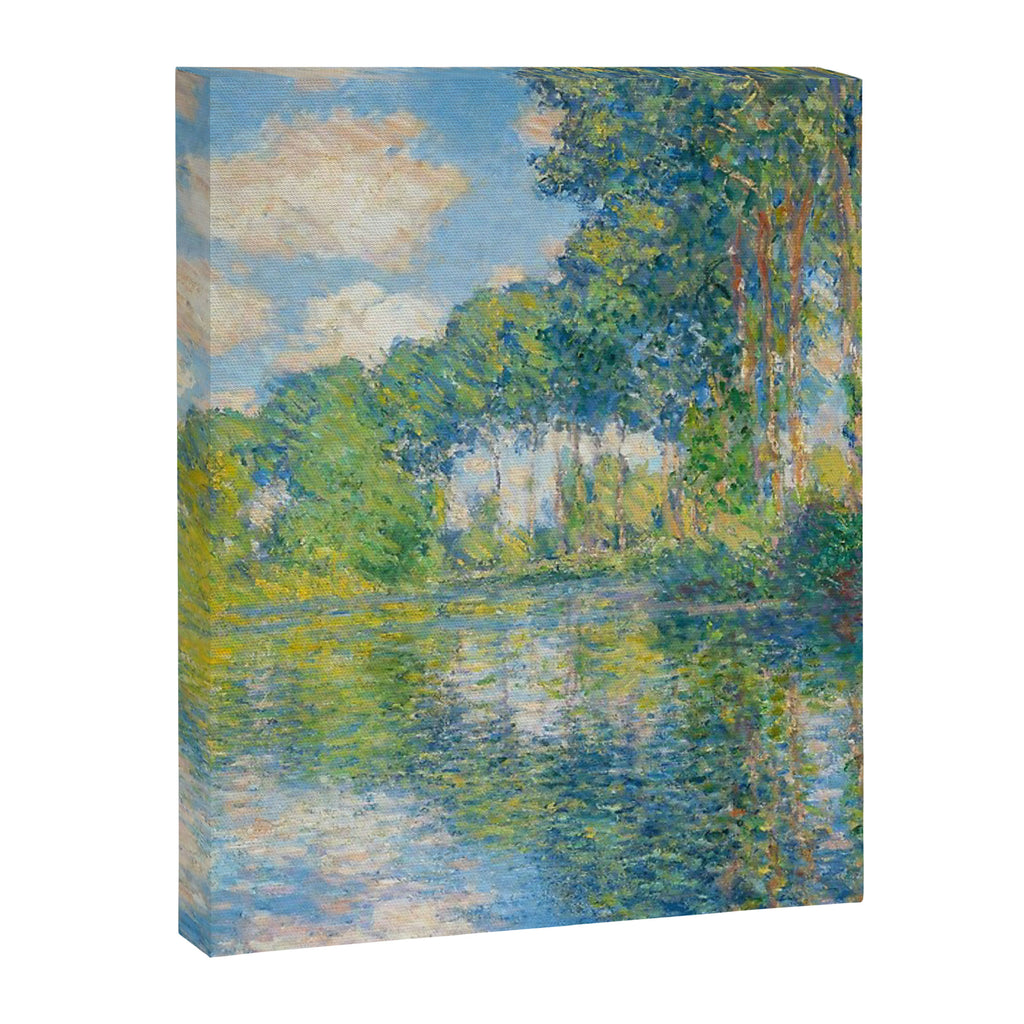 Claude Monet - Poplars on the Epte (1891) Canvas Print Gallery Image 8