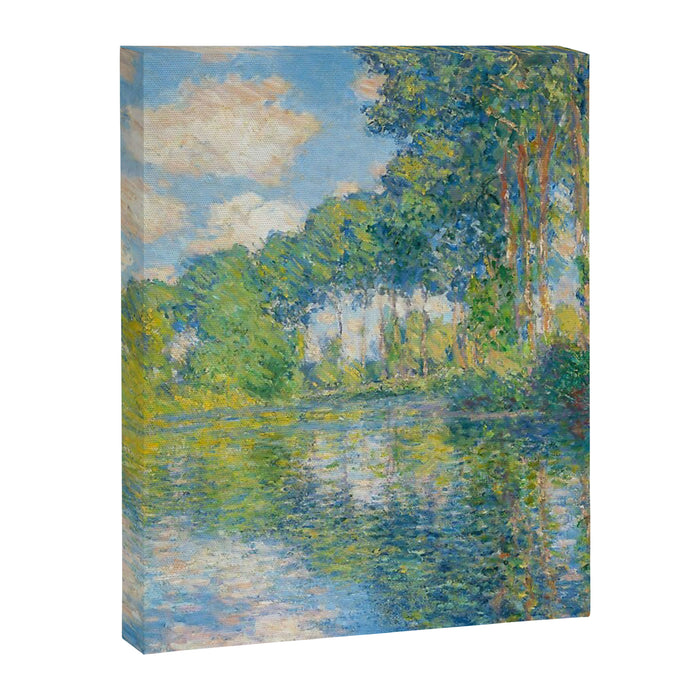 Claude Monet - Poplars on the Epte (1891) Canvas Print Gallery Image 1
