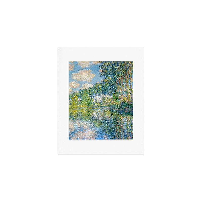 Claude Monet - Poplars on the Epte (1891) Art Print Gallery Image 1