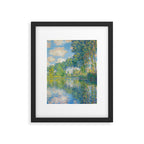 Claude Monet - Poplars on the Epte (1891) Framed Art Print Gallery Image 6