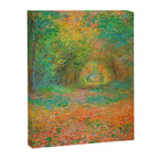 Claude Monet - The Undergrowth in the Forest of Saint-Germain (1882) Canvas Print Gallery Image 8