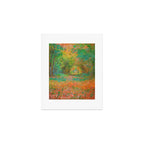 Claude Monet - The Undergrowth in the Forest of Saint-Germain (1882) Art Print Gallery Image 1