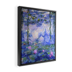 Claude Monet Water Lilies Framed Canvas Print Gallery Image 2