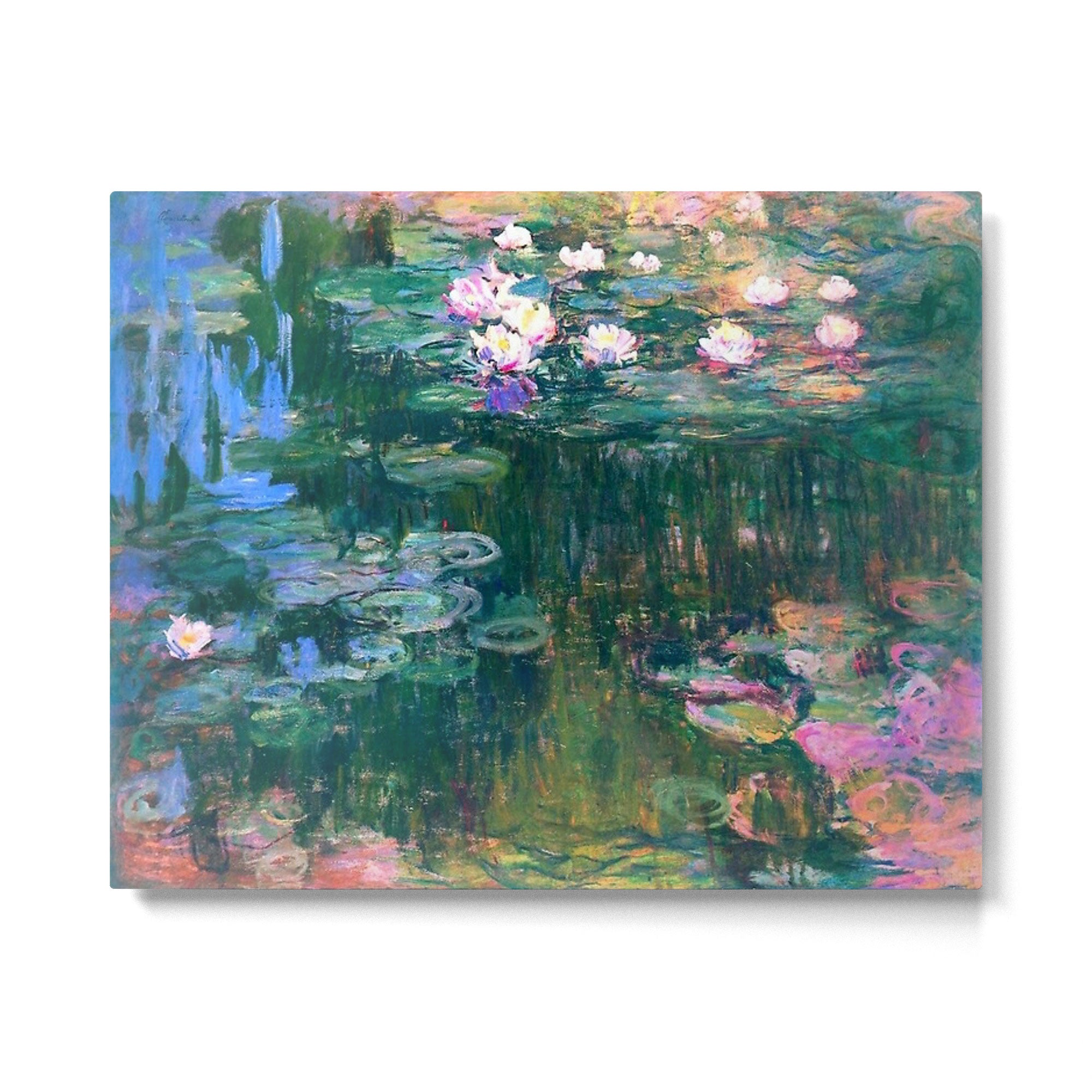 Claude Monet Water Lilies,Nymphéas Metal Print Gallery Image 6
