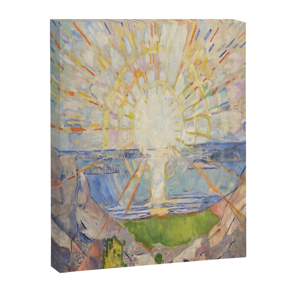 Edvard Munch - The Sun (Solen) (1911)  Canvas Print Gallery Image 8