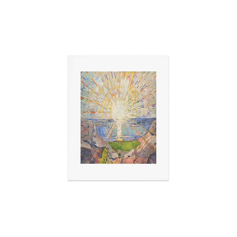 Edvard Munch - The Sun (Solen) (1911)  Art Print Gallery Image 1