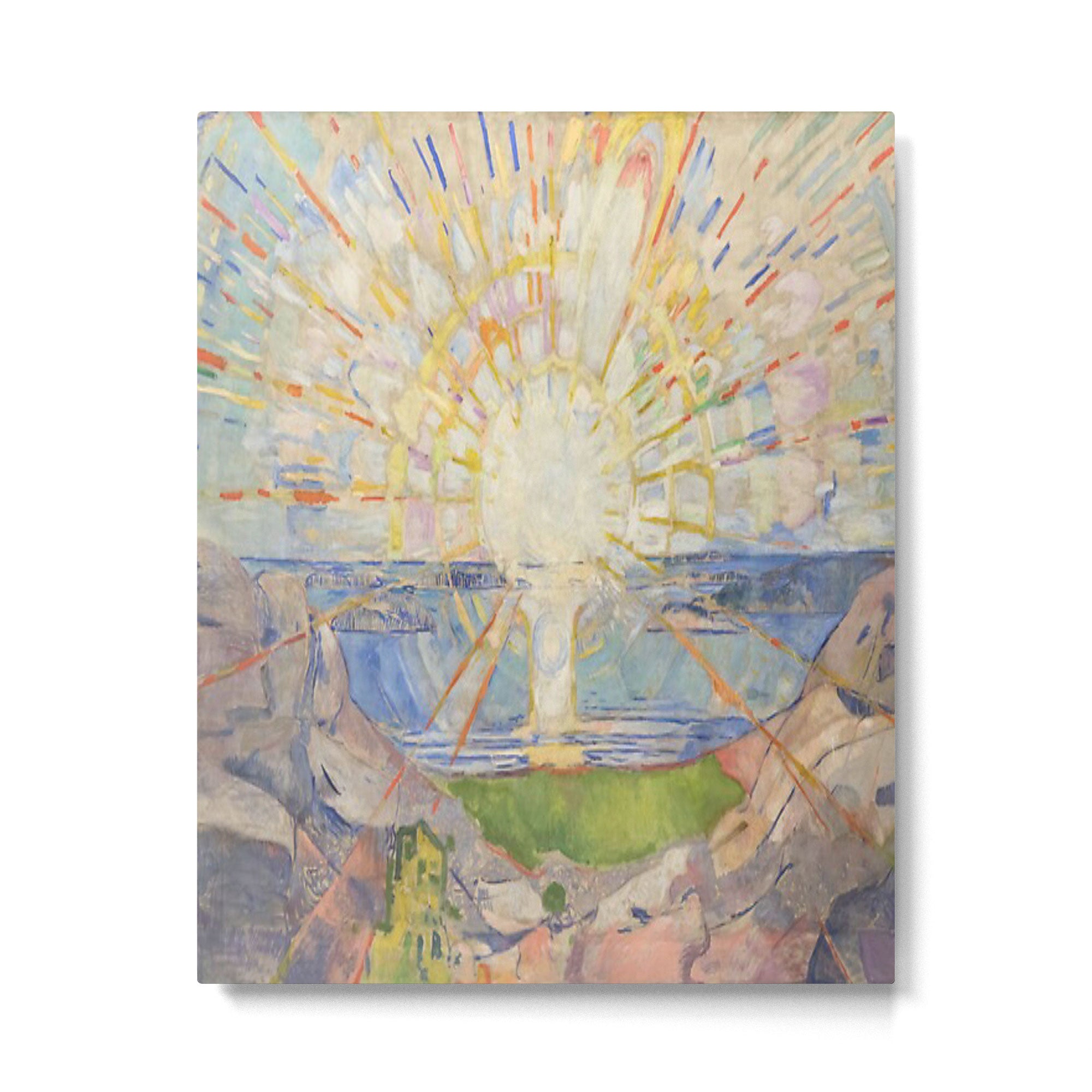 Edvard Munch - The Sun (Solen) (1911)  Metal Print Gallery Image 6