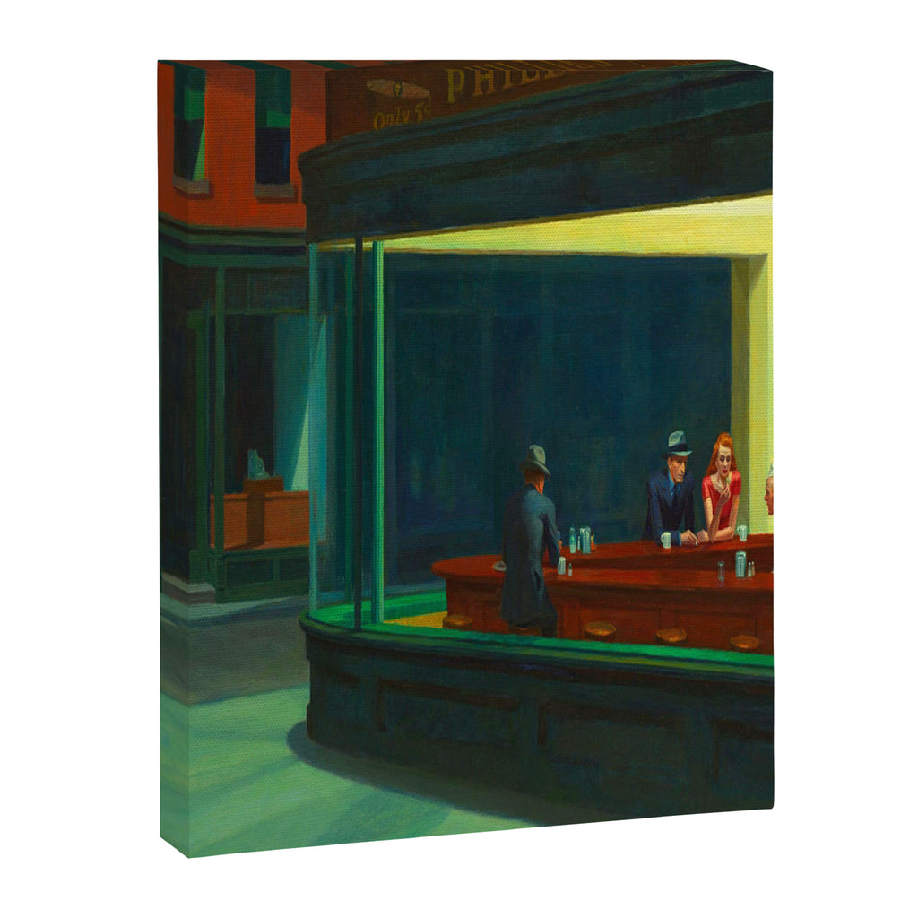  Edward Hopper - Night Hawks Canvas Print Gallery Image 8