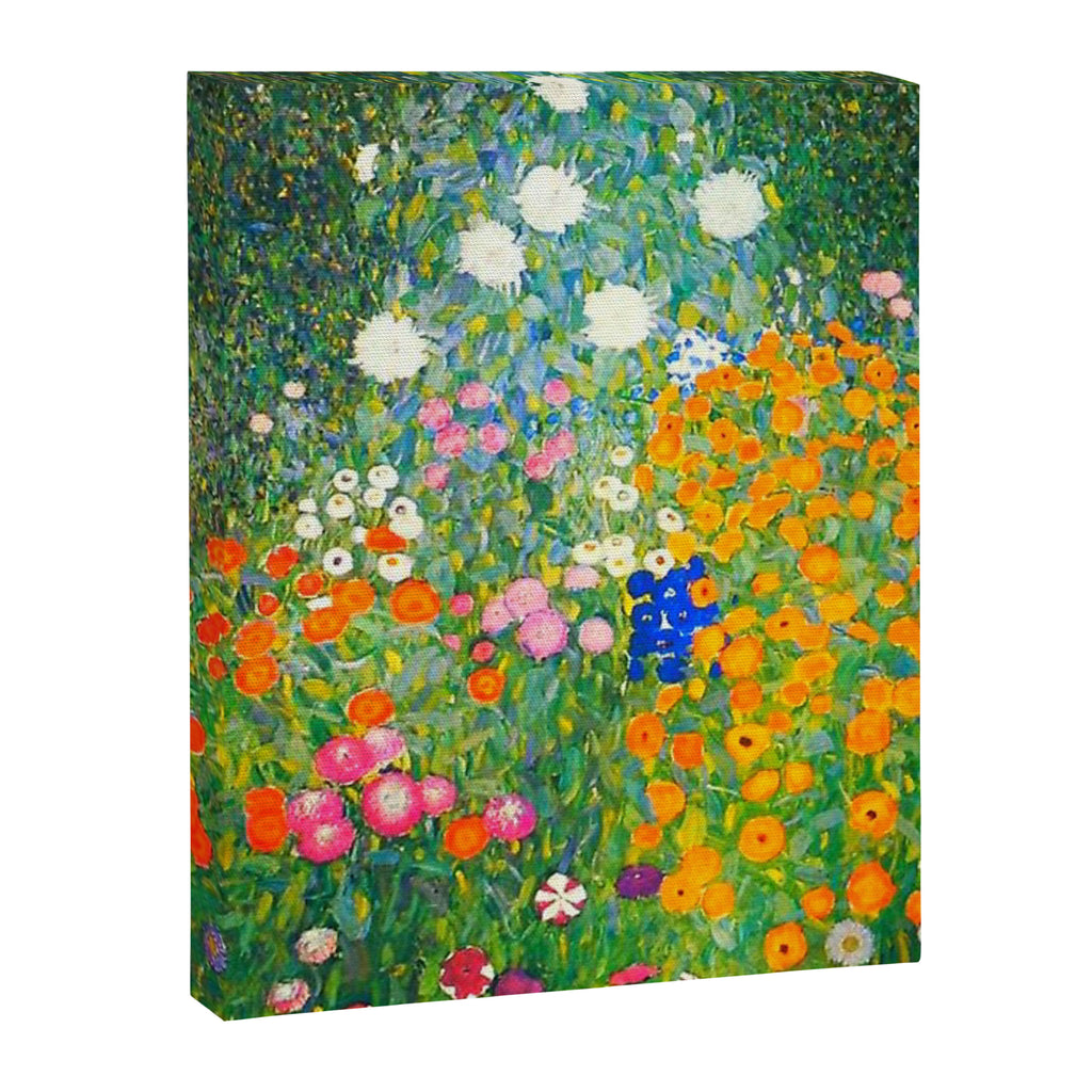 Gustav Klimt Flower Garden Canvas Print Gallery Image 8