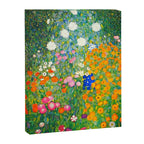 Gustav Klimt Flower Garden Canvas Print Gallery Image 8