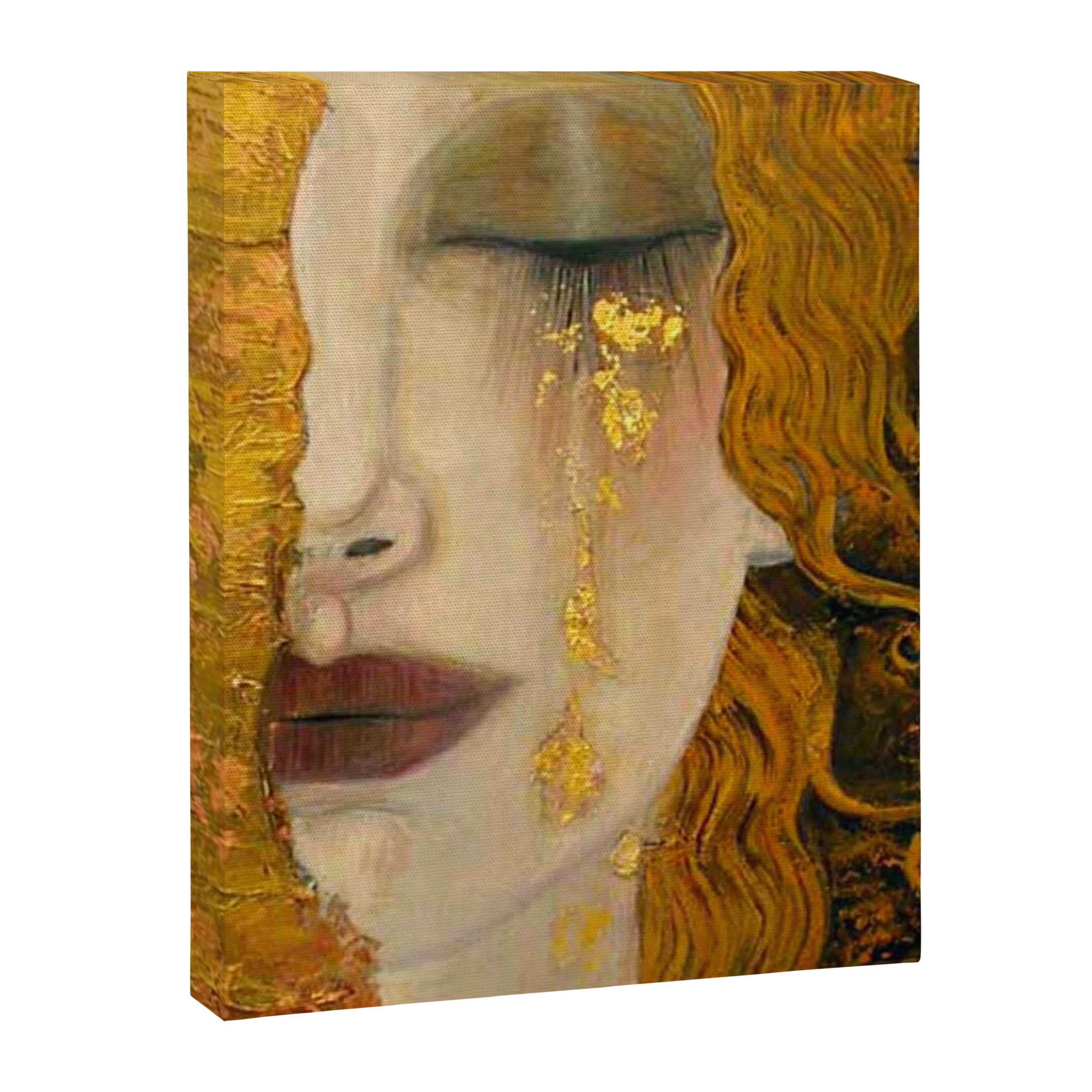 Gustav Klimt - Golden Tears ,No.1, Canvas Print Gallery Image 8