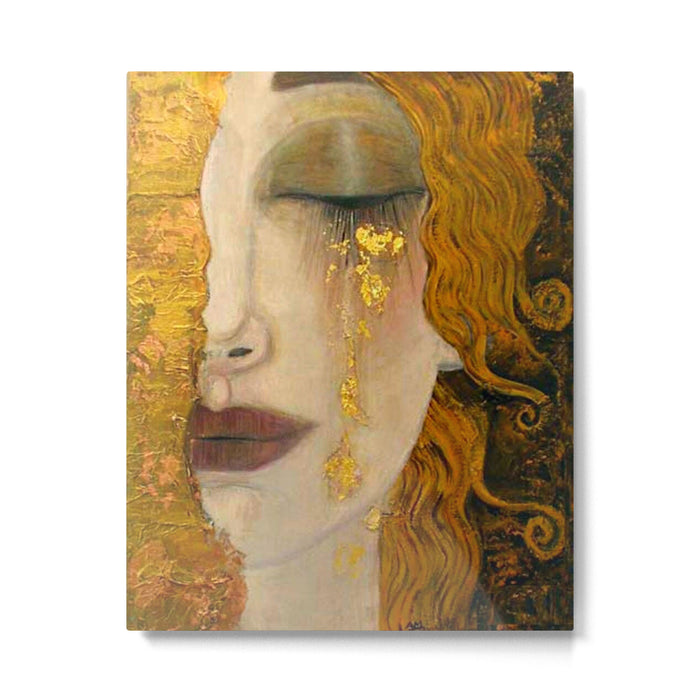Gustav Klimt - Golden Tears ,No.1, Metal Print Gallery Image 1