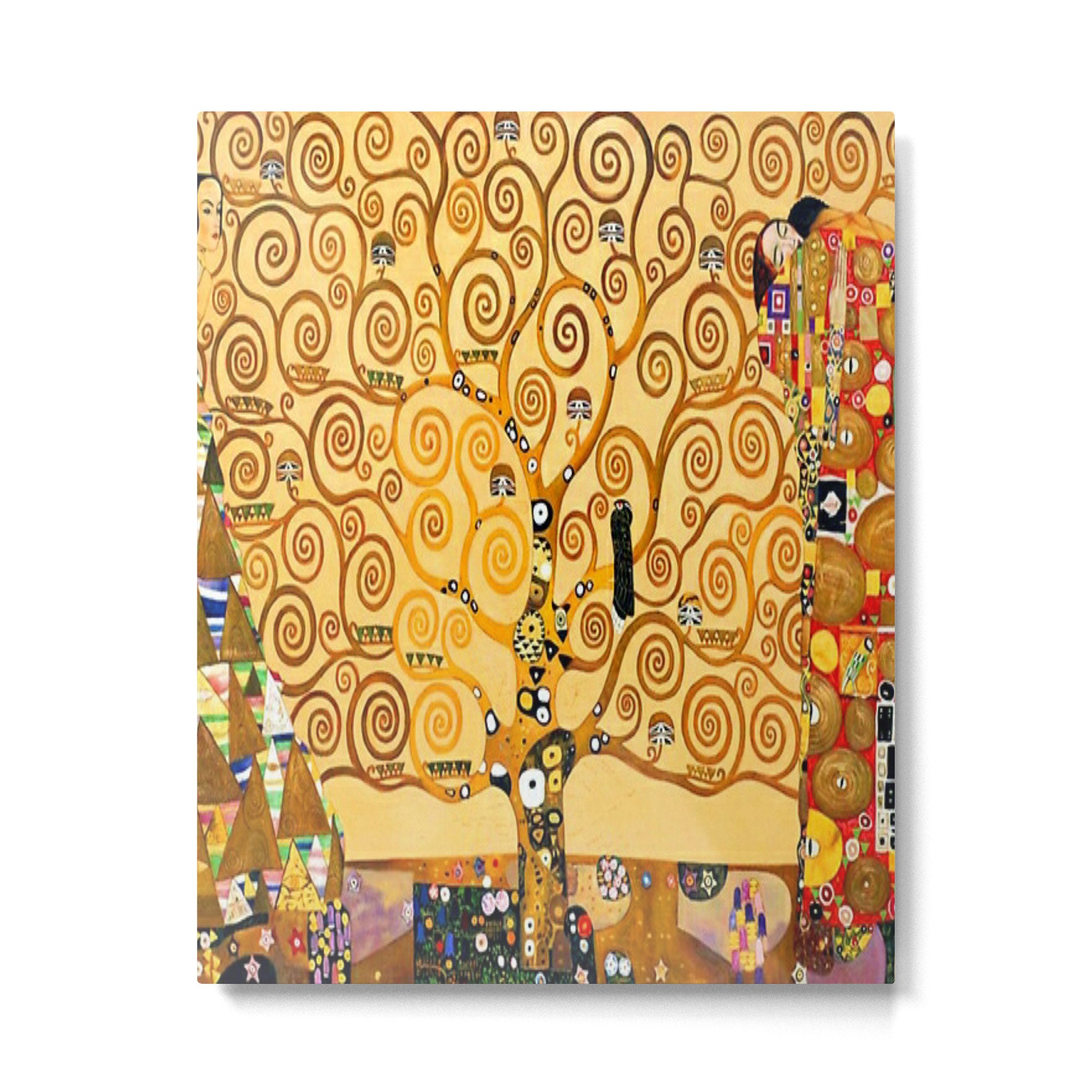 Gustav Klimt The Tree of Life Metal Print Gallery Image 6