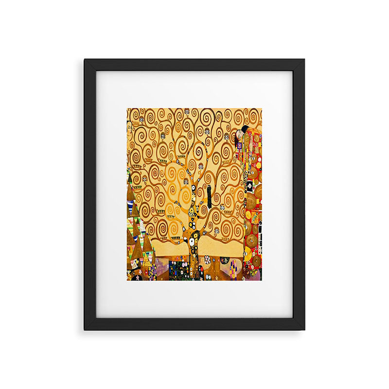 Gustav Klimt The Tree of Life Framed Art Print Gallery Image 6