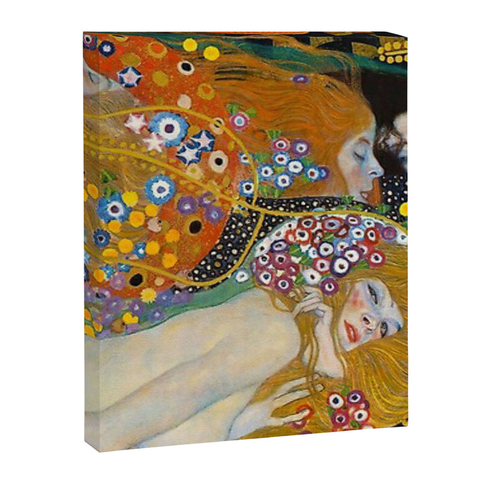 Gustav Klimt Water Serpents II Canvas Print Gallery Image 1