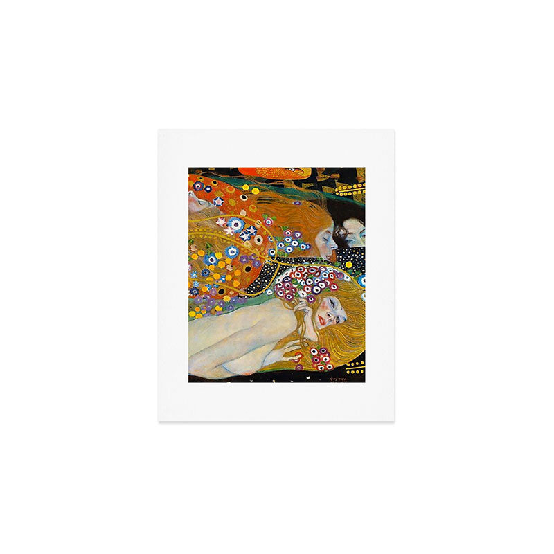 Gustav Klimt Water Serpents II Art Print Gallery Image 1