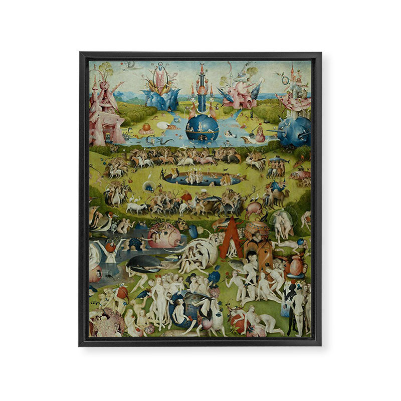 Hieronymus Bosch The Garden of Earthly Delights Framed Canvas Print Gallery Image 8