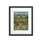 Hieronymus Bosch The Garden of Earthly Delights Framed Art Print Gallery Image 6