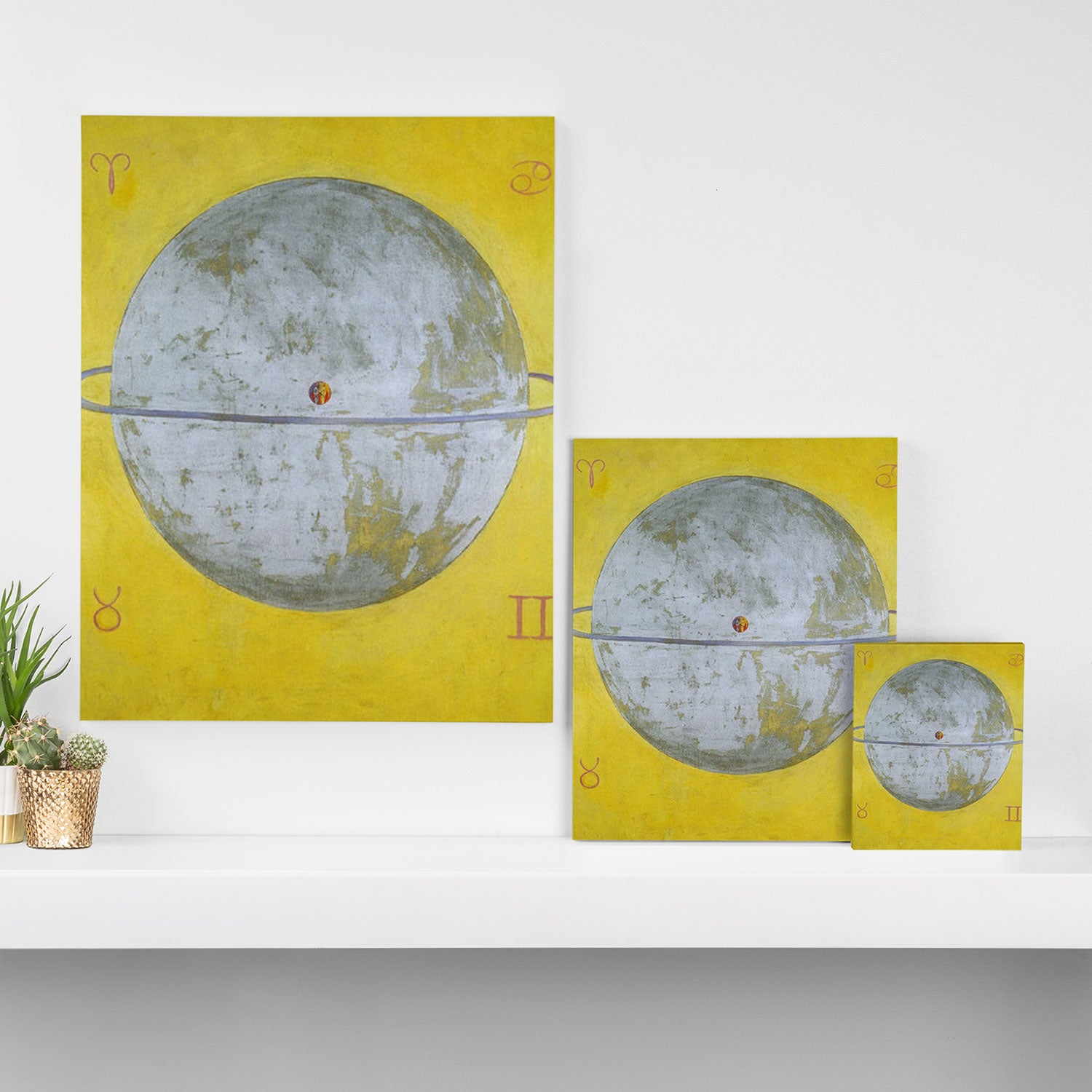 Hilma Af Klint The Dove Canvas Print Gallery Image 3
