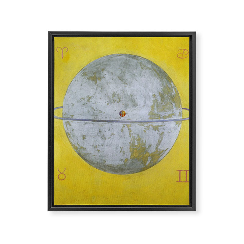 Hilma Af Klint The Dove Framed Canvas Print Gallery Image 3