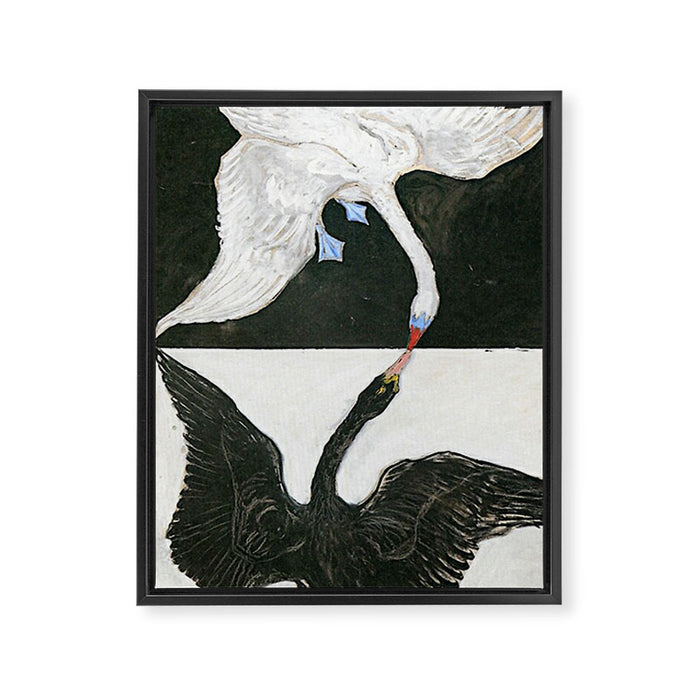 Hilma af Klint The Swan Framed Canvas Print Gallery Image 1