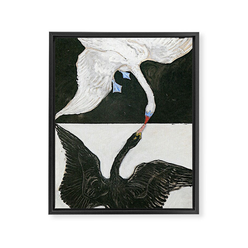 Hilma af Klint The Swan Framed Canvas Print Gallery Image 3