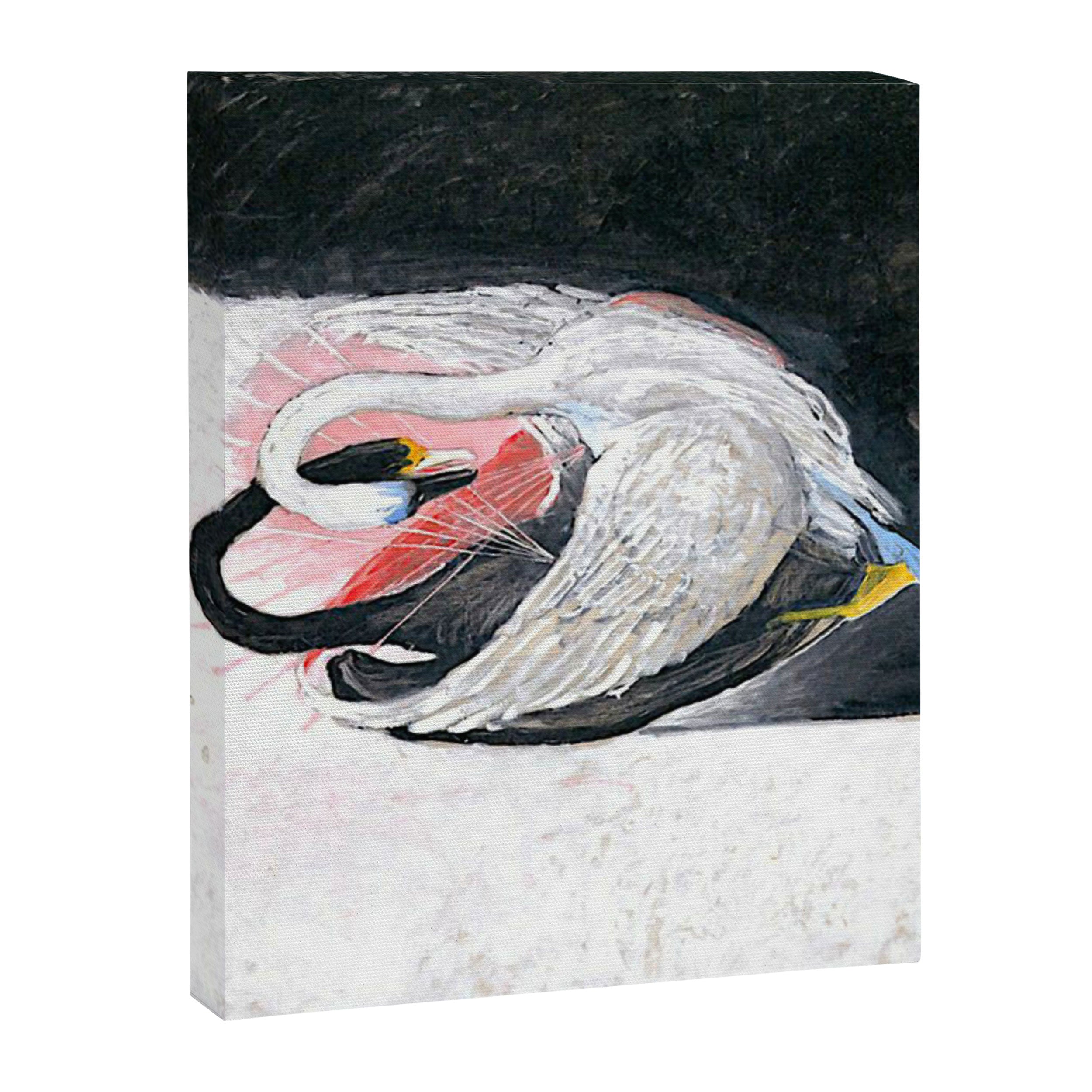 Hilma af klint the Swan No 05 Canvas Print Gallery Image 8