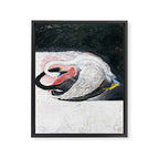 Hilma af klint the Swan No 05 Framed Canvas Print Gallery Image 8